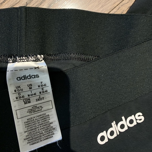adidas black legging - Picture 2 of 2